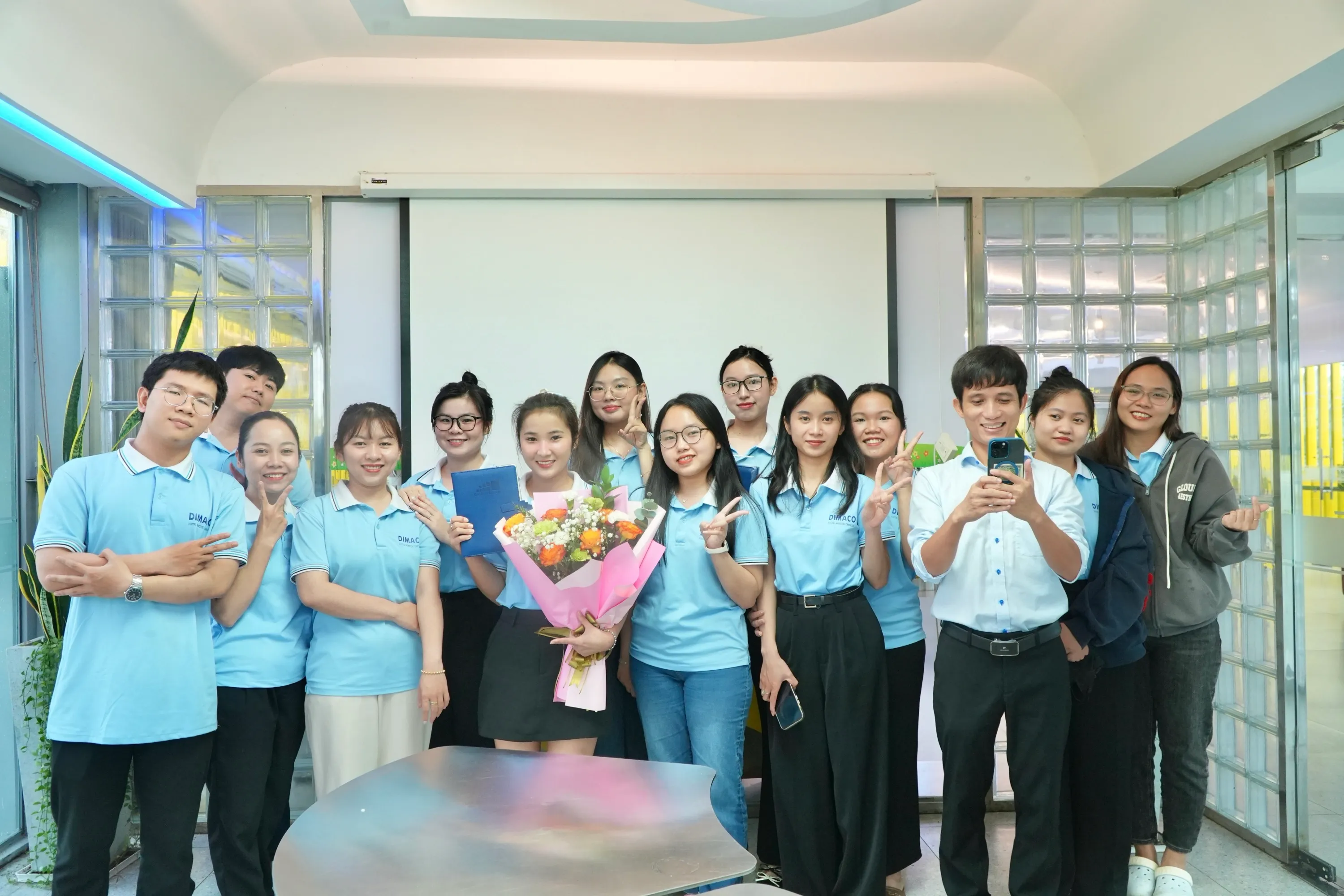 Đội ngũ DIMACO tại văn phòng