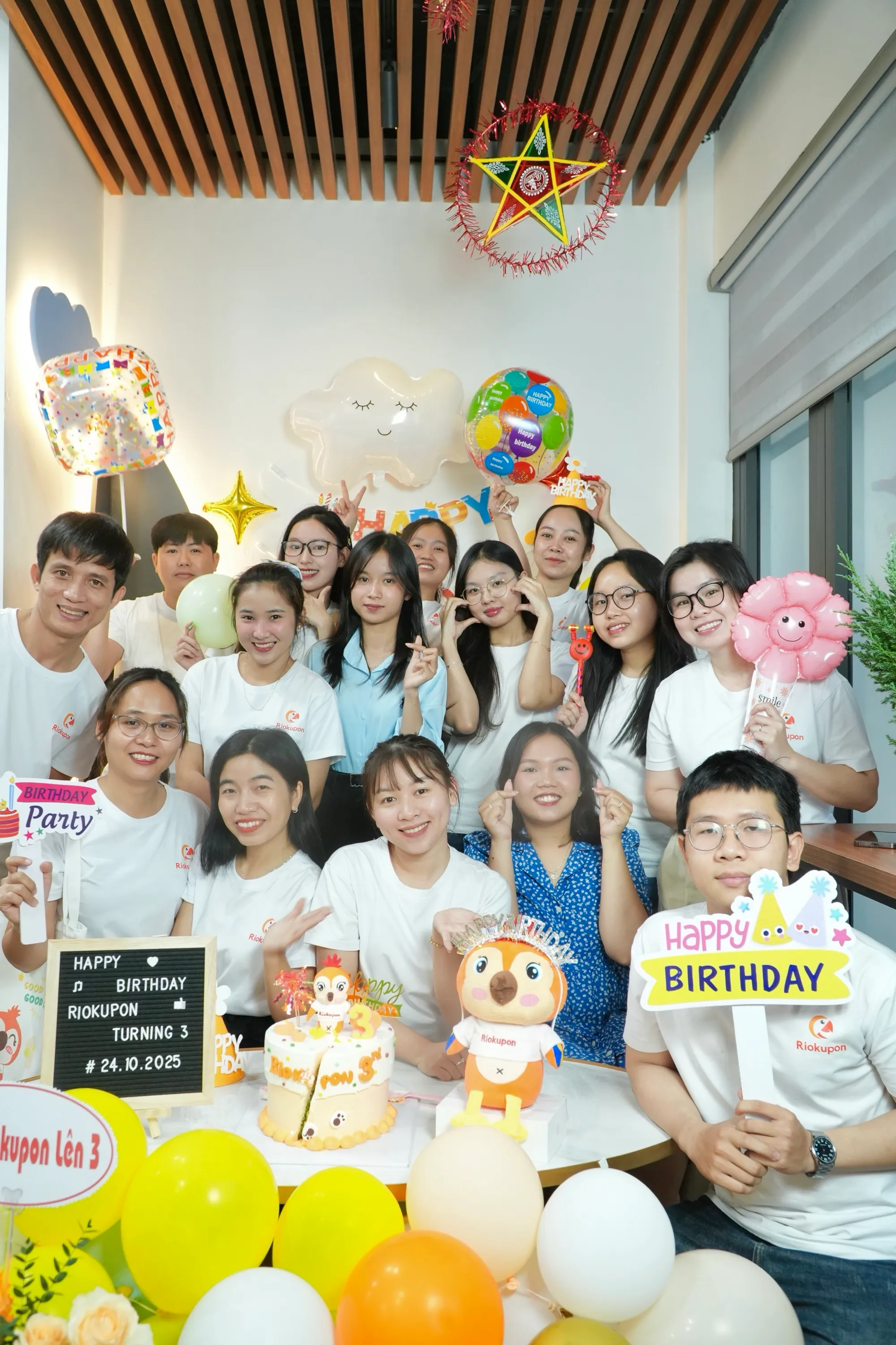 Tiệc sinh nhật 3 tuổi của Riokupon tại DIMACO