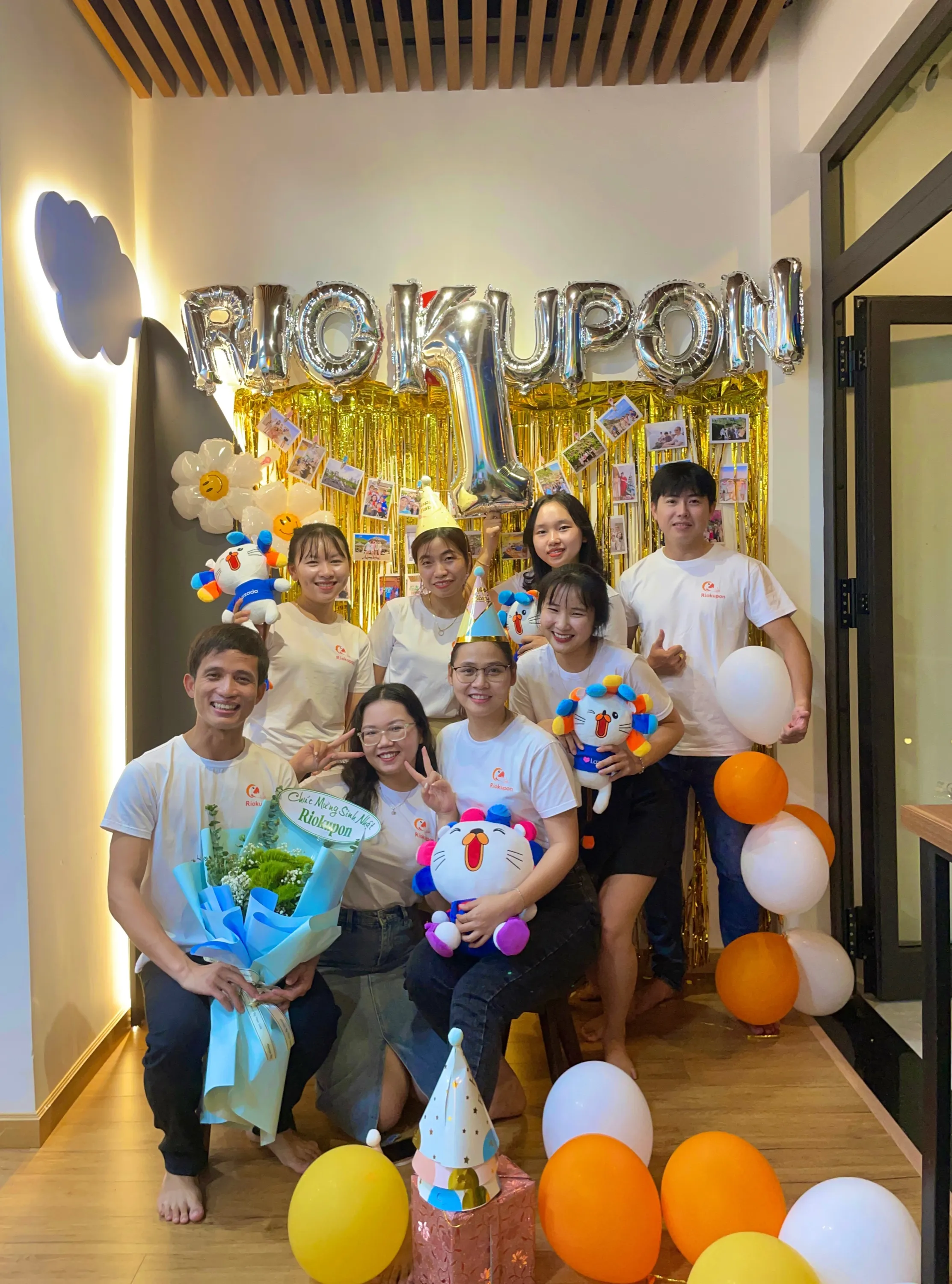 Sinh nhật Riokupon tại văn phòng DIMACO
