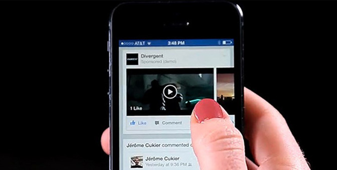 người dùng xem đến 100 triệu giờ video mỗi ngày trên Facebook.